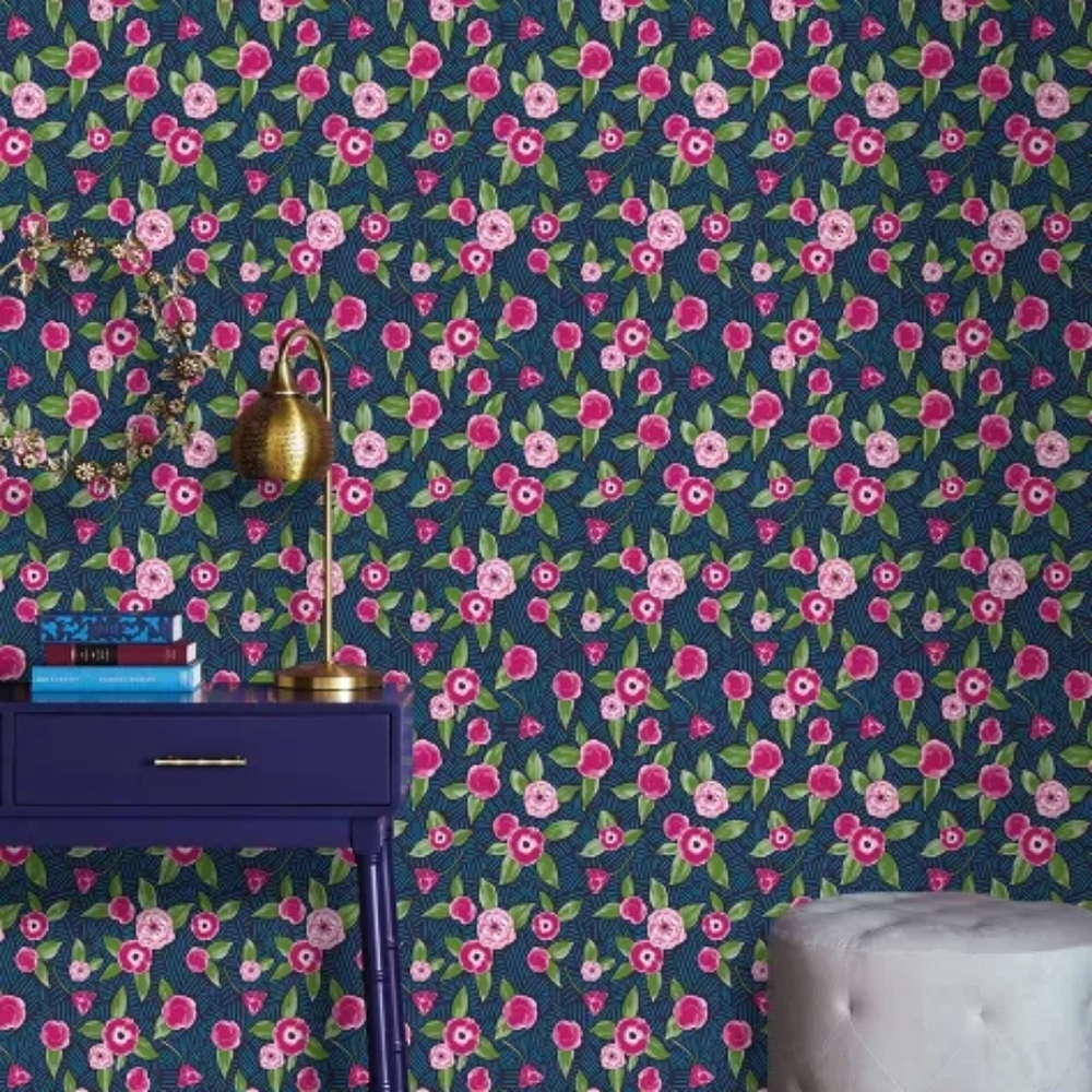 OPALHOUSE Peel & Stick Wallpaper Marker Floral 2 rolls - Picture 8 of 8